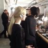 Backstage @ Band of Outsiders, New York Mercedes Benz Fashion Week